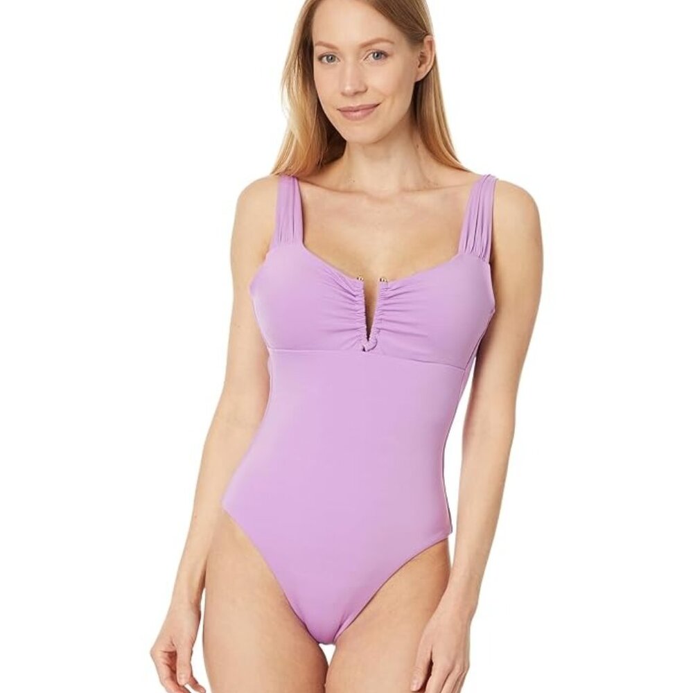 BECCA lavender one-piece suit